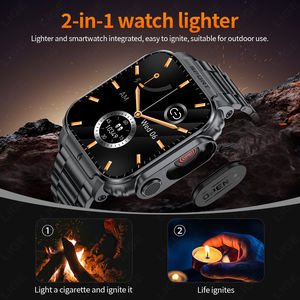 BWMK98 ダイヤル応答通話 LED懐中電灯 インテリジェントウォッチ AI音声アシスタント 長時間バッテリー駆動 WatchSmart Android IOS対応 - Product Image 2