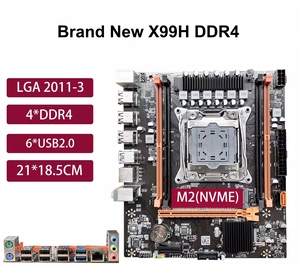 Placa Base FEIFAN X99 X79 LGA2011-3 Xeon E3/E5 V2-V4 DDR3/DDR4 M.2 NVMe USB3.0 Micro-ATX para Escritorio, 256GB, Chipset X79 X99 S - Product Image 6