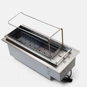 110V/220V nâng tự động xoay thép không gỉ than <span class=keywords><strong>BBQ</strong></span> nướng điện xoay nhà hàng <span class=keywords><strong>BBQ</strong></span> xiên nướng - Product Image 1