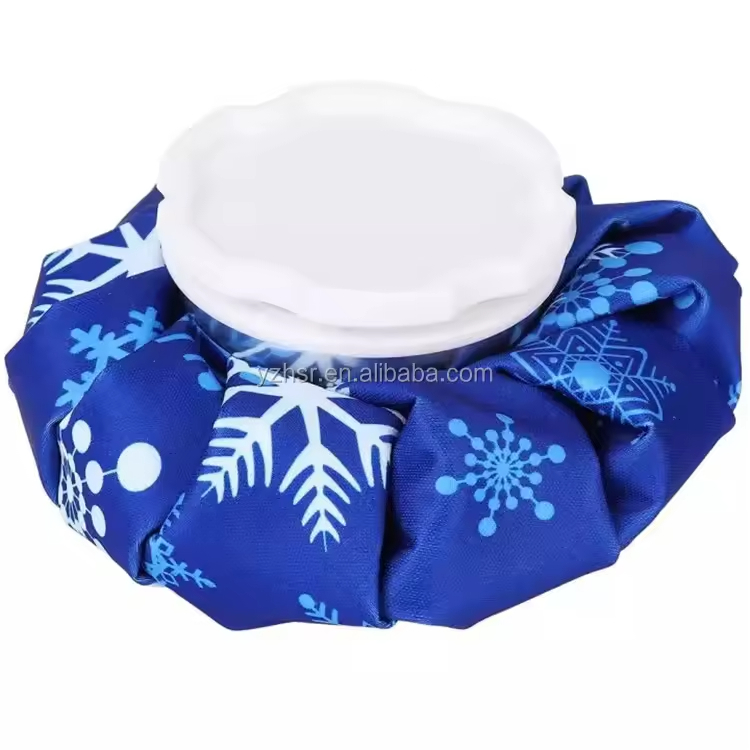 HSR Injury Ice Bag Reusable Medical Ice Pack 5inch to 12inch Children Sports Golf Cooling Circle Knee Wrap TPU