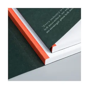 Cetakan buku kustom laminasi Matte warna berbeda dan beragam cetakan buku sampul lembut, buku lembut mengikat sempurna