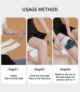 Tendance pour les soins personnels des personnes âgées Produits de beauté pour les femmes Genouillères Patch thermique au genou - Product Image 5