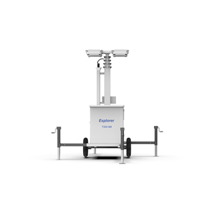 ENERGYFIT T300-9M Torre de Luz LED Híbrida Solar Móvil de 9m con Remolque y Controlador MPPT para Seguridad - Product Image 6