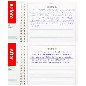 Cuaderno con ranura reutilizable para estudiantes, escritura a mano, para Escuela Juvenil, 3 unidades - Product Image 2