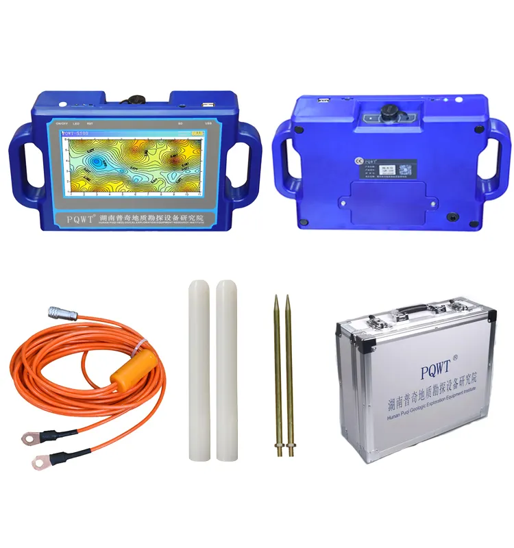 PQWT S500 Underground water detector finding groundwater borehole drilling locator water well detector