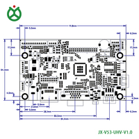 Controlador de Monitor LCD TFT LVDS con VGA/CVBS/HDMI/USB, Control Remoto IR, Resolución 1920x1080, Actualización Fácil por USB, Grado Industrial