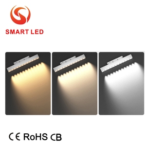 Système d'éclairage <span class=keywords><strong>sur</strong></span> <span class=keywords><strong>rail</strong></span> magnétique COB 48V CE Rohs CB Dali dim, projecteur LED ultra-plat pour <span class=keywords><strong>rail</strong></span>, éclairage magnétique encastré en surface ou suspendu - Product Image 4