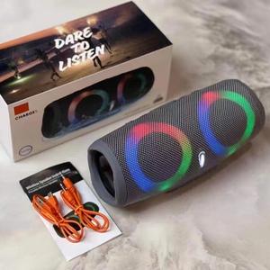 ポータブルCharge5ワイヤレスブームボックススピーカー、BT5.0防水、<span class=keywords><strong>FM</strong></span>ラジオ＆アプリ対応 - アウトドアミュージックギフト - Product Image 1