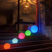 Lampe boule lumineuse LED ultra-amusante avec télécommande veilleuse étanche-Lampe boule de saphir œuf lumières de piscine flottantes pour la décoration des enfants
