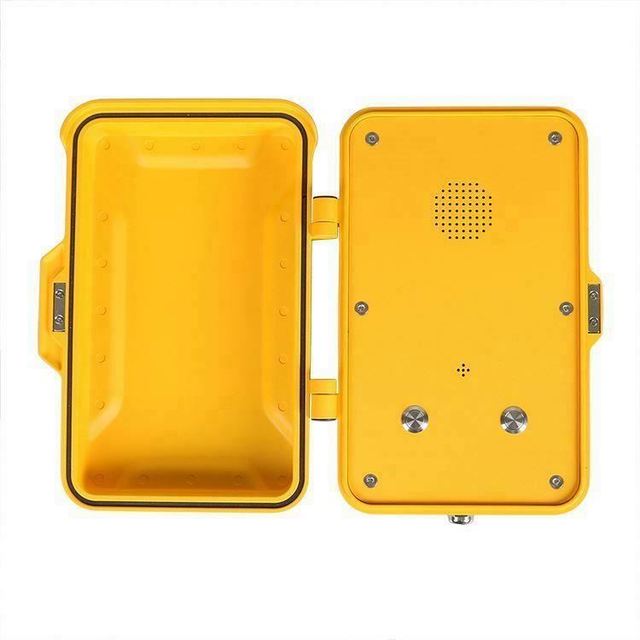 Robust Industrial Telephone Intercom with Full Duplex Communication and IP/GSM Version for Highways Corded Telephones