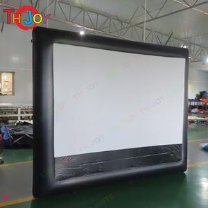 Écran de film gonflable de 100 pouces avec livraison gratuite de porte d'air écran de Projection de cinéma de projecteur d'air Portable à vendre - Product Image 4