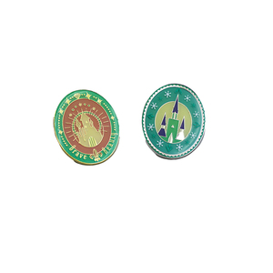 Pins de Esmalte Metálico Duro, Esmalte Suave, Esmalte Epoxi, Pins de Esmalte con Diseños Únicos, Pin con LOGO Personalizado, Pin de Solapa de Arte Abstracto - Product Image 2