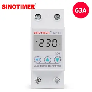 Relé de Protección de Voltaje Digital SVP-915 con Pantalla LCD HD, Ajustable, Protección Contra Sobretensiones, Certificado CE/RoHS, 230V - Product Image 1