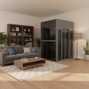 Ascensor Residencial <span class=keywords><strong>WEMET</strong></span> de 2-4 Niveles, Elevador Compacto para Viviendas/Apartamentos, Certificación CE - Product Image 1