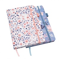Carnet de notes en cuir PU personnalisé avec pages lignées blanc ivoire, bloc-notes de bureau créatif, production rapide
