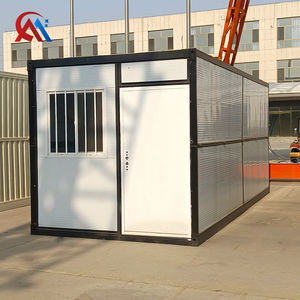 Rumah Kontainer Prefabrikasi Lipat Terbaru Harga Terjangkau Rumah Modular Lipat Sederhana - Product Image 2