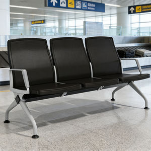 ขายตรงจากโรงงาน ม้านั่งรอรถโดยสารคุณภาพชั้นหนึ่ง 3 ที่นั่ง เก้าอี้รอรถเมโทรสำหรับโรงพยาบาล - Product Image 1