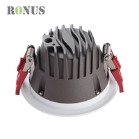 Spot d'hôtel de haute qualité Plafond d'intérieur 10W Downlight Anti-éblouissement COB Spot LED encastré