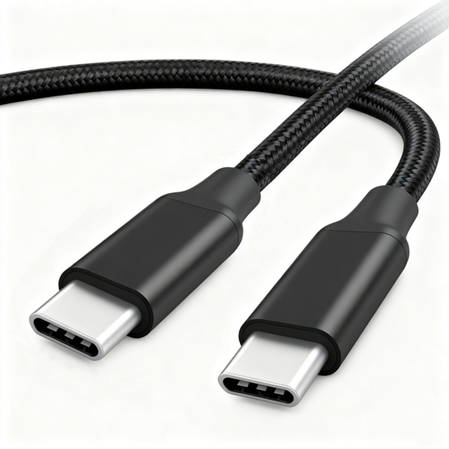 USB-C Data Cable 3.2 Gen2 20Gbps 4K Type C Cable Fast Charging 240W 5A Factory Custom Nylon Braided 1m 2m 3m PD 3.1 USB C Cable