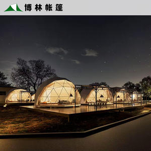 Tente d'hôtel-resort, hébergement de voyage, tente sphérique pour site panoramique, dôme de camping, tente étoilée, chambre étoilée - Product Image 2