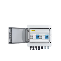 Boîtier de protection contre la foudre photovoltaïque personnalisé en plastique SPD DC500V/1000V IP65, Boîtier de combinaison solaire DC, Boîtier de distribution d'énergie