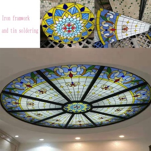 Vitrales Curvos Sólidos de Estilo Americano de 48' Personalizados, con Triple Acristalamiento, para Dormitorio, Hotel, Sala de Estar, Comedor, Techo - Product Image 5