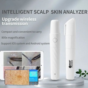 เครื่องวิเคราะห์ผิวหนังและหนังศีรษะแบบพกพา เชื่อมต่อไร้สายผ่าน Wifi ความละเอียดสูง ชาร์จซ้ำได้ - Product Image 6