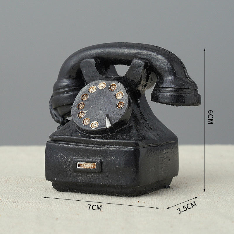 Mini téléphone à cadran moyen