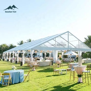 Lớn khung nhôm thương mại tổ chức sự kiện marquee rõ ràng span Lều 20x30 20x40 40x60 40x80M cho thuê triển lãm và kho - Product Image 5