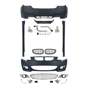 Kit de Carrocería para <span class=keywords><strong>BMW</strong></span> Serie 5 <span class=keywords><strong>E60</strong></span> 2004-2010, Estilo <span class=keywords><strong>M5</strong></span>, Parachoques Delantero y Trasero, Rejilla, Tubo de Escape, Instalación Directa, <span class=keywords><strong>Precio</strong></span> de Fábrica - Product Image 2