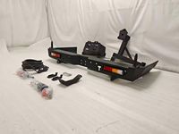 Pare-chocs arrière sport en acier pour Toyota Land Cruiser LC78 (2015-2021) Accessoires extérieurs avec installation facile
