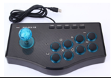 USB Manette D'arcade Bâton de Combat Pour PS3 PC Android Plug And Play Combats de Rue Sentiment Bascule Contrôleur de Jeu