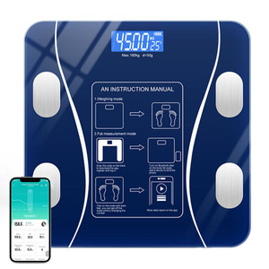 Báscula <span class=keywords><strong>de</strong></span> Grasa <span class=keywords><strong>Corporal</strong></span> en Oferta, Báscula Electrónica Doméstica <span class=keywords><strong>de</strong></span> 180 kg/396 lb, Báscula Digital Inteligente con IMC, Control <span class=keywords><strong>de</strong></span> Peso OEM - Product Image 1