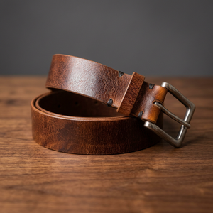 Latest Arrival Men's Luxury Cow Hide Steel Square Buckle Breathable Casual <b>Belt</b> 3.8CM Width 138CM Length Premium Quality - Product Image 1