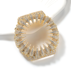Buss Down GA2100 Lunette de montre en <span class=keywords><strong>métal</strong></span> faite à la main, en argent sterling 925, sertie de diamants Moissanite VVS, avec griffes de fixation pour boîtier de montre antichoc - Product Image 3
