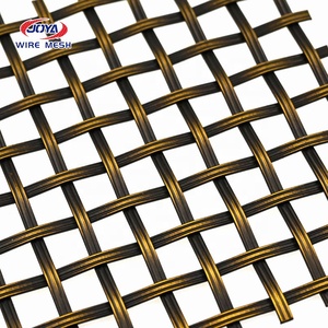 Thép không gỉ 304/316 kiến trúc dệt dây kim loại lưới cho thang máy cabin Màn hình lan can Ốp màn hình an ninh - Product Image 3