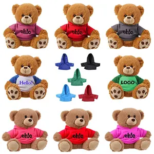 Soft teddy bear plush toy with LOGO custom wholesales stuffed soft toy plush panda teddy bear custom