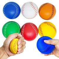 Balle anti-stress en mousse PU colorée, jouet sensoriel non toxique pour enfants, soulagement de l'anxiété, récompense pour la classe, cadeau