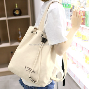 In Tùy Chỉnh Tái Chế Kích Thước Tiêu Chuẩn Dây Kéo Đồng Bằng Vải Túi <span class=keywords><strong>Tote</strong></span> - Product Image 1