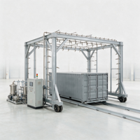 Testeur de pulvérisation de pluie pour conteneur de stockage d'énergie, équipement de test étanchéité IPX5 pour armoire de batterie, machine de test IP