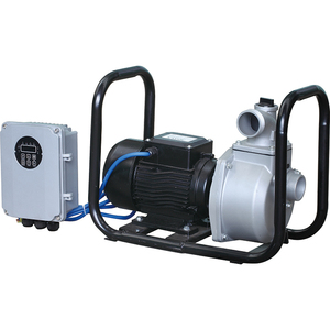 ปั๊มน้ำพลังงานแสงอาทิตย์แบบพกพาพื้นผิว3Hp ชุดพร้อมแผงสำหรับระบบชลประทานสวนในบ้าน - Product Image 1