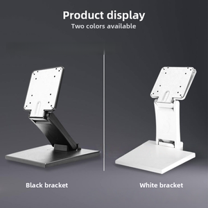 Nouveau <span class=keywords><strong>support</strong></span> de moniteur LCD de bureau WUXIN noir en alliage d'aluminium, inclinaison à 90 degrés pour les moniteurs d'ordinateur de 7 à 22 <span class=keywords><strong>pouces</strong></span> - Équipement de bureau - Product Image 6