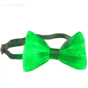 LED Light up Bowtie 7 Colors Luminous Adjustable Bowties for Party Festival Gift