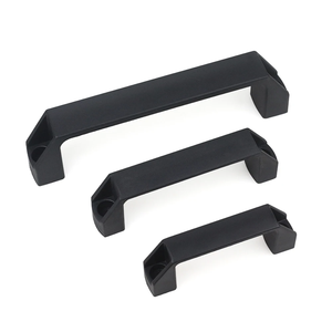 Poignées de porte et de fenêtre en métal de style moderne, 120 mm, faciles à installer, avec profilés en aluminium extrudé. - Product Image 3