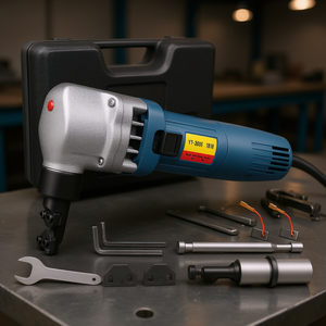 Cortadora de Metal Eléctrica de 1.8 mm y 380W con Rotor de Alta Velocidad para Cortar Acero Inoxidable, Plástico y Láminas Metálicas - Product Image 2