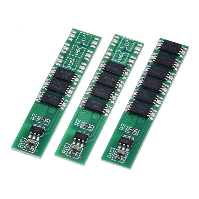 1S 7.5A 10A 15A 3.7V Li-ion 3 4 6MOS BMS PCM Battery Protection Board PCM for 18650 Lithium Lion Battery