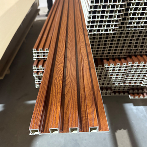 Pannelli <span class=keywords><strong>3D</strong></span> in WPC con Listelli per Decorazione Pareti Interne Soggiorno Camera da Letto Colore Nero - Product Image 1