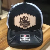 Gorra Trucker Negra Lisa de Alta Calidad con Logo Personalizado Estilo Richardson 112