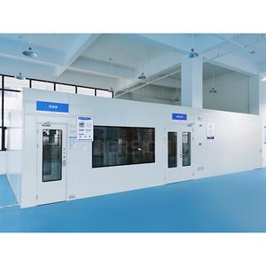 Ruang Bersih Modular Semikonduktor Kustom Baru dengan Kontrol ESD, Filtrasi ULPA Kelas 100-100000, Kebersihan ISO 5-8 - Product Image 6