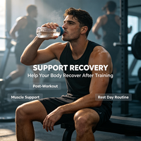 Protéine de lactosérum OEM : Supplément de soutien pour la masse musculaire maigre, superaliment de santé, isolat de protéine de lactosérum BCAA en poudre
